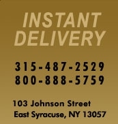 Syracuse Instant Delivery New York to Canada