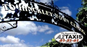 A1 Taxis Hinckley sign