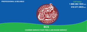 ECS Motorcycle courier and process server