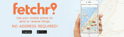 Fetchr courier phone app